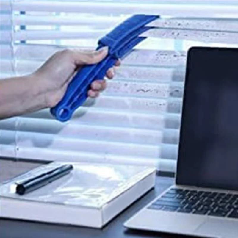 ABNQ 9Pcs Cleaning Brush Kit-6 Handheld Blinds&3 Blinds Cleaner Dusting Brush Blinds Brush Window Air Conditioner Duster Dirt