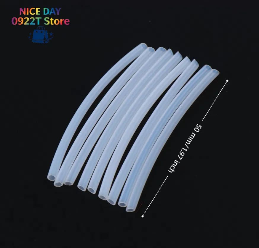 20/100Pcs 1.75MM Filament Welder Connector Joiner Tube For All Kind PLA/ABS 3d Printer Accessories@#X