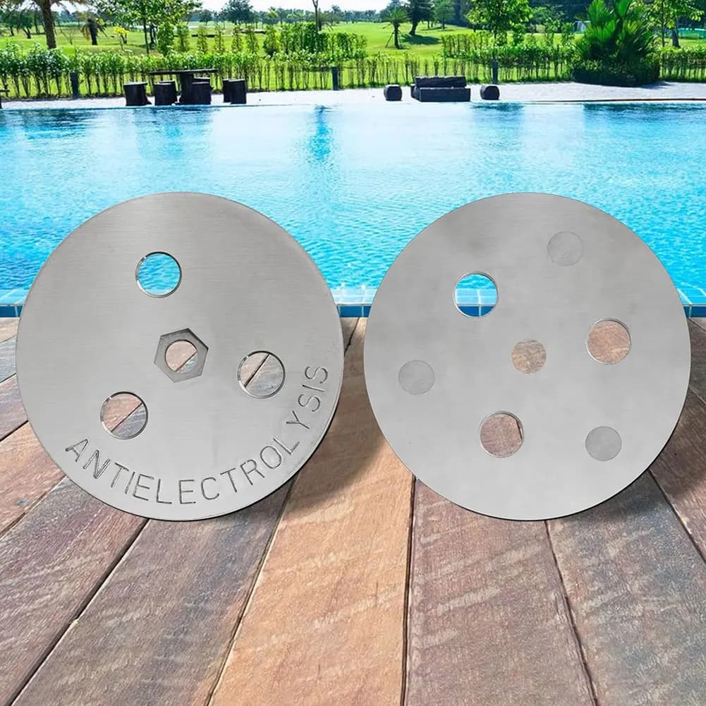 Anodic Plate in Zinco Anti-Elettrolisi for Piscine Skimmer with Salt System Against Corrosion and Electrolysis
