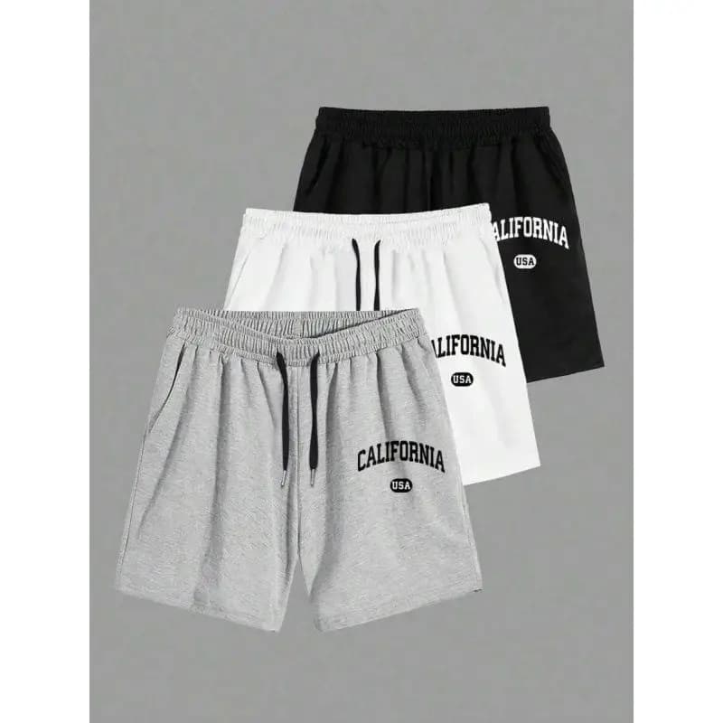 Loose Men Shorts Comfortable Casual Pants Wide Leg Short Trousers for Men Winter Fashion plus Size Clothing Non-Elastic Fabric