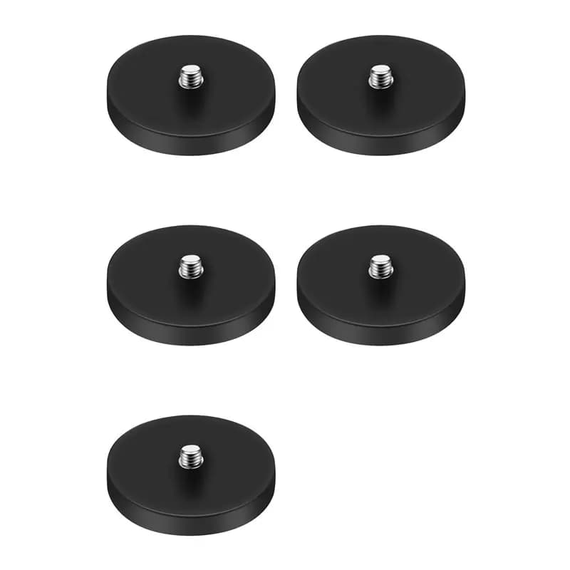 AT12 5X Base with magnetic suction bracket Threaded hole 1/4 inch Support for action camera Accessories for photo photography