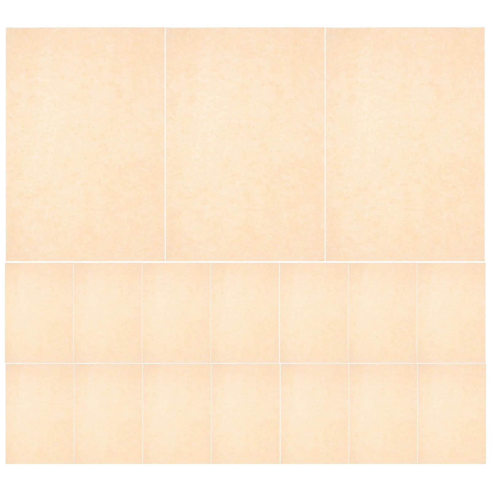 200 Fogli di Carta Antiaderente Resistente al Calore per Friggitrice ad Aria, Grigliate, Frittura, Assorbimento Olio, Sandwich