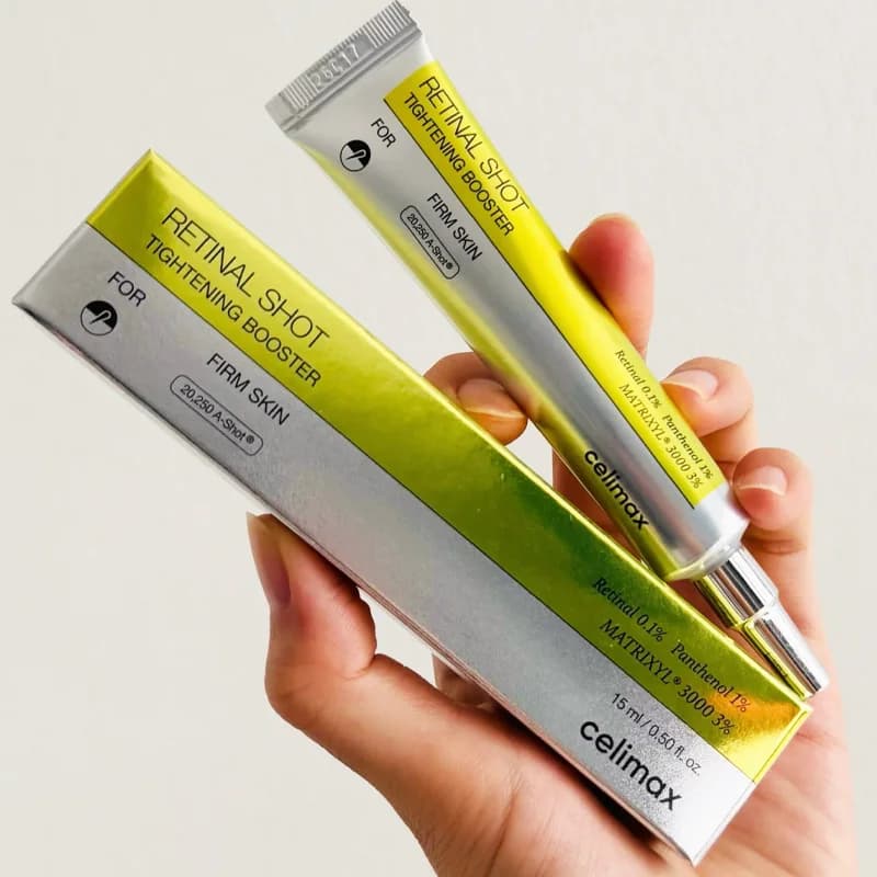 Hot Sale Brand Multi-piece Set Celimax Retinol Shot Eye Cream Essence Skin Care Face Smoothing Gentle Korean Skin Care Product