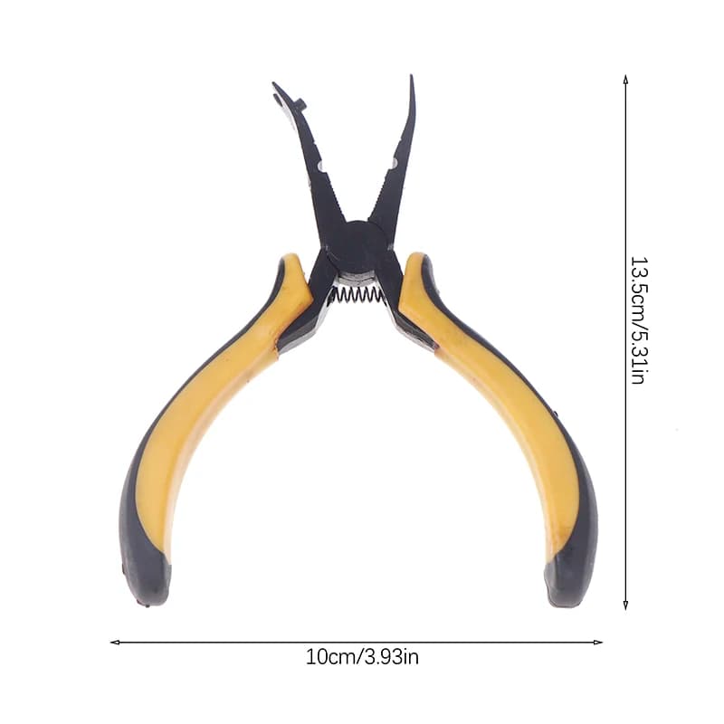 Per modello giocattolo Rc pinza a becchi lunghi taglio a testa obliqua pinza a sfera di alta qualità elicottero aereo kit di strumenti di riparazione auto strumento