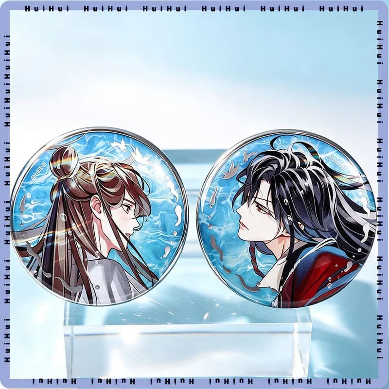 Heaven Official's Blessing Acrylic Stand Figure Xie Lian Hua Cheng Anime Character Desktop Decoration Collectible Display