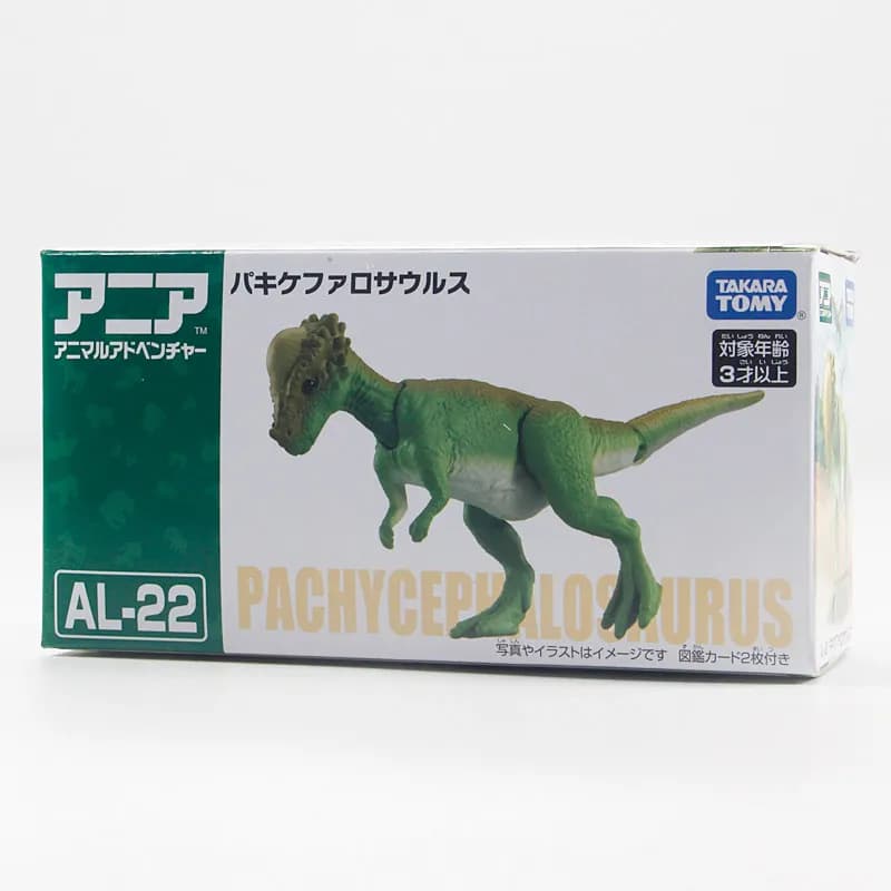 Original Takara Tomy Ania 905691 Pachycephalosaurus Simulation Dino Figure Movable Joint Boys Educational Toy