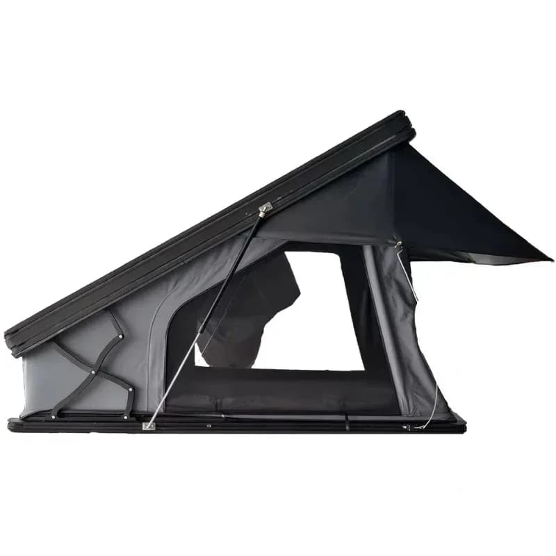 Tenda da tetto leggera Pannelli solari da campeggio in alluminio Guscio rigido