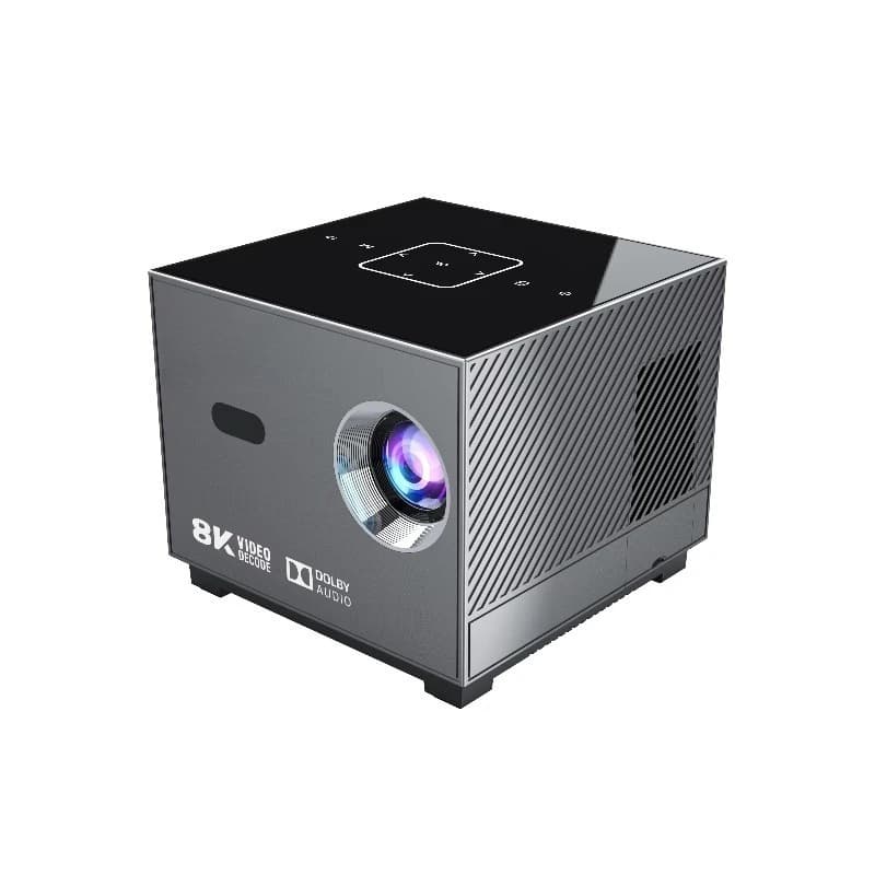 Proiettore Smart Home Theater 4K 720P 150 ANSI Lumen Mini Proiettore Led Android 9 Video Proiettore Intelligente