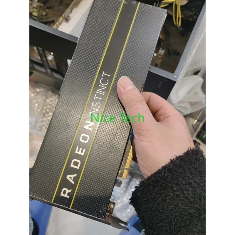 Scheda grafica MI50 16G per Radeon 7, scheda grafica BIOS per giochi, GPU 99% nuova