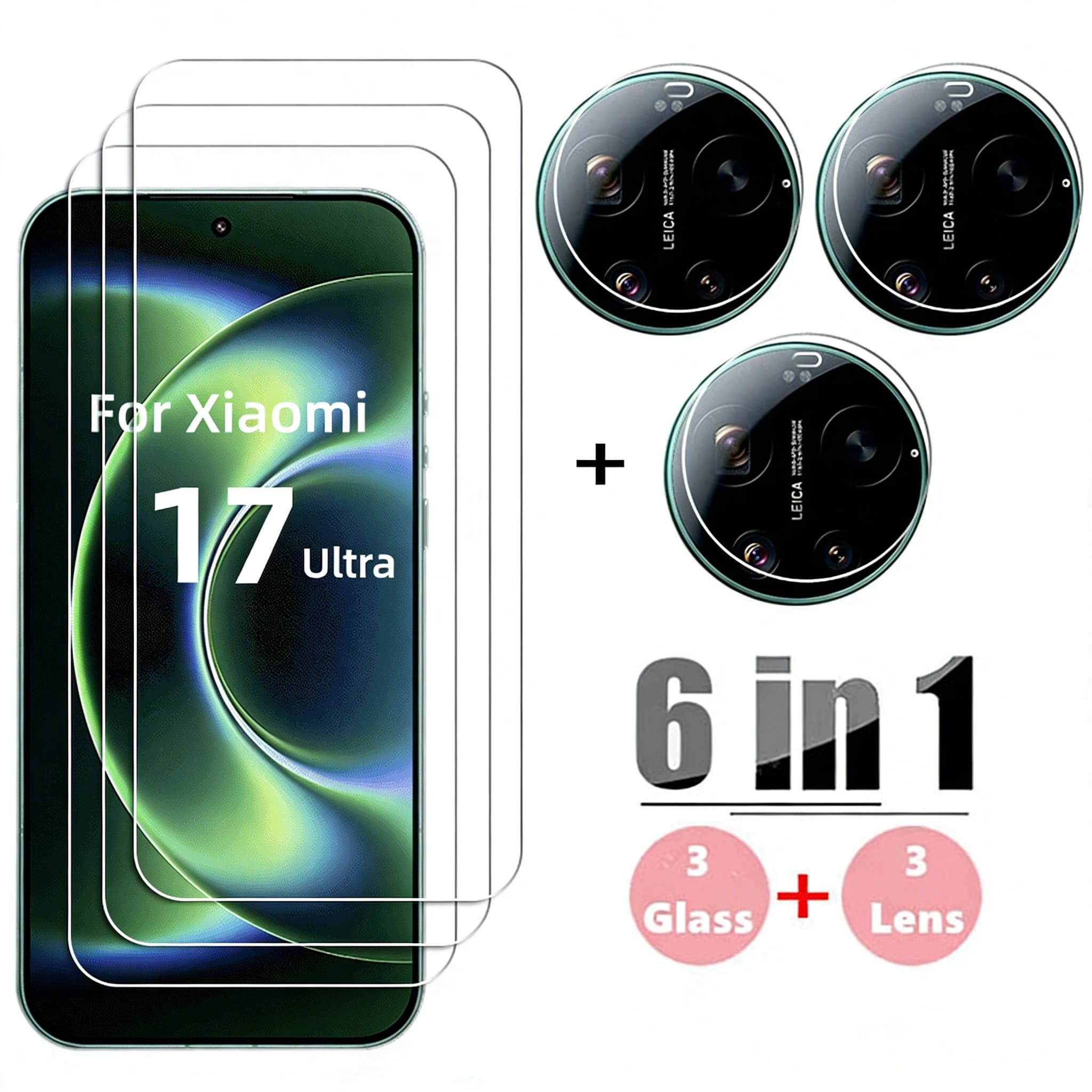 Xiaomi 17 Ultra Tempered Glass Xiaomi 17 Ultra Screen Protective Film Protective for Xiaomi 17 Ultra phone lenses