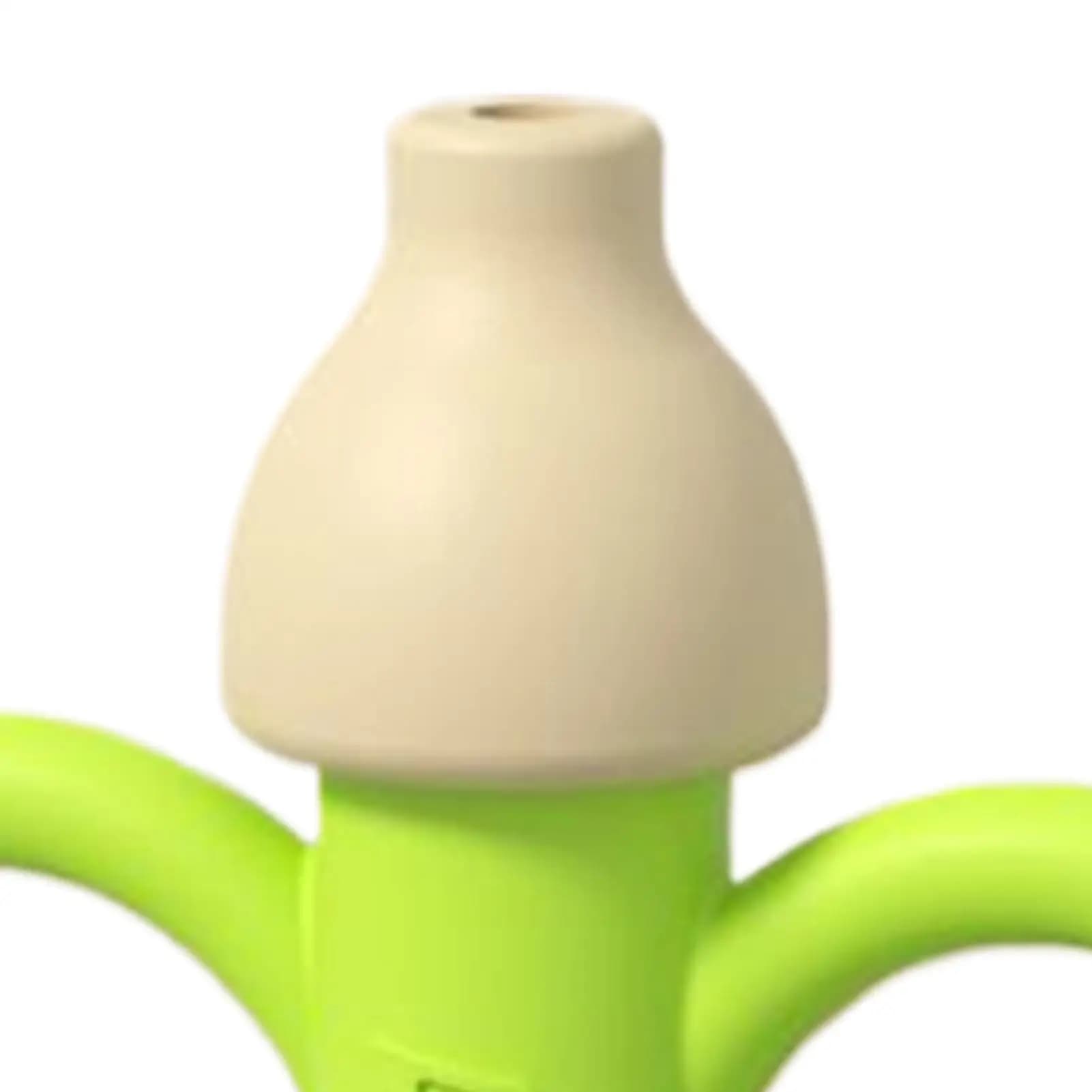 Massaggiagengive per bambini Gadget elastico in silicone Forma di fischio Massaggiagengive per bambini Giocattolo da masticare per doccia Soggiorno Passeggino della buonanotte Natale Primo