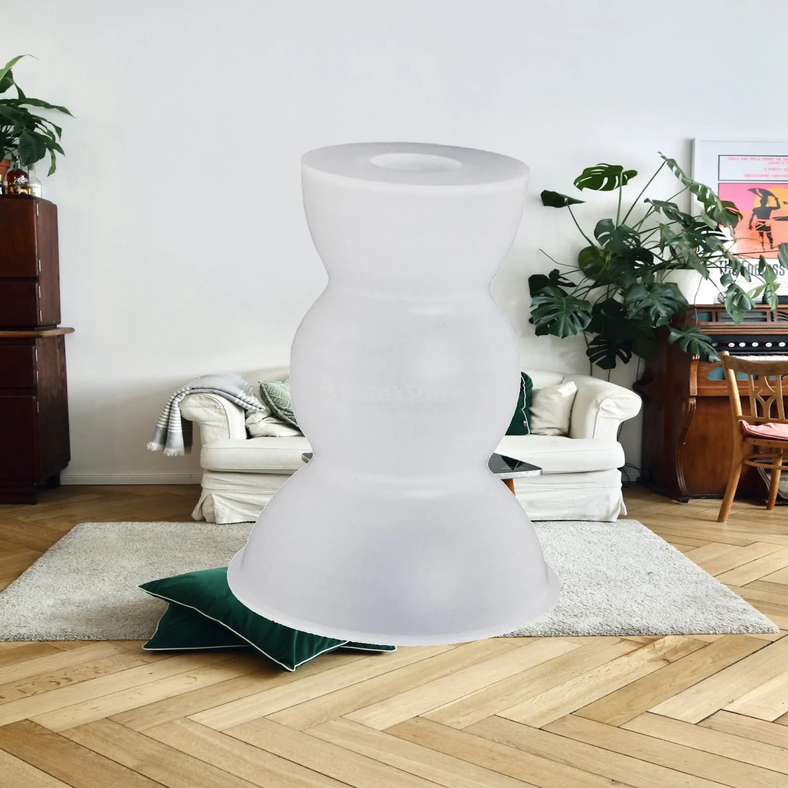 Candle Holder Model Epoxy Resin Model Candleholder DIY Candlestand Silicone Model Resin Casting for Wedding Candles Ornament