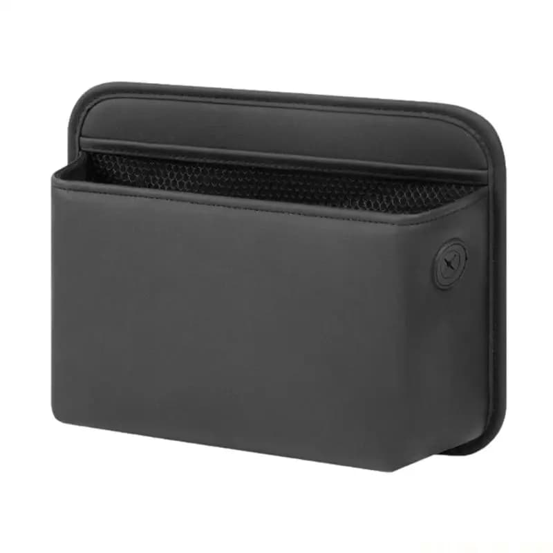 J0MA Trash Can Storage Box Large Capacity And Easy Cleaning For Vehicle Interior Use