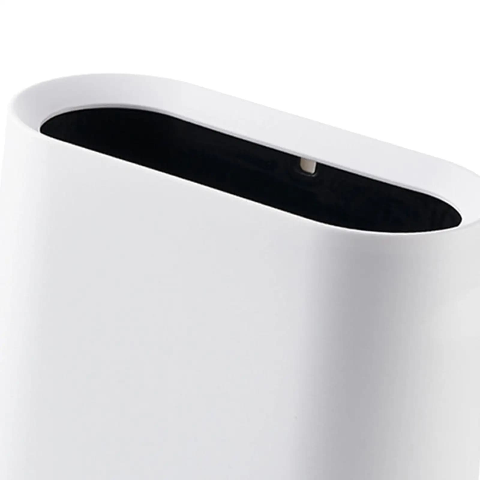 Cestino per Rifiuti Sottile, Contenitore per Spazzatura Lavabile, Bidone Moderno per Rifiuti, Cestino Stretto per Bagno e Camera da Letto