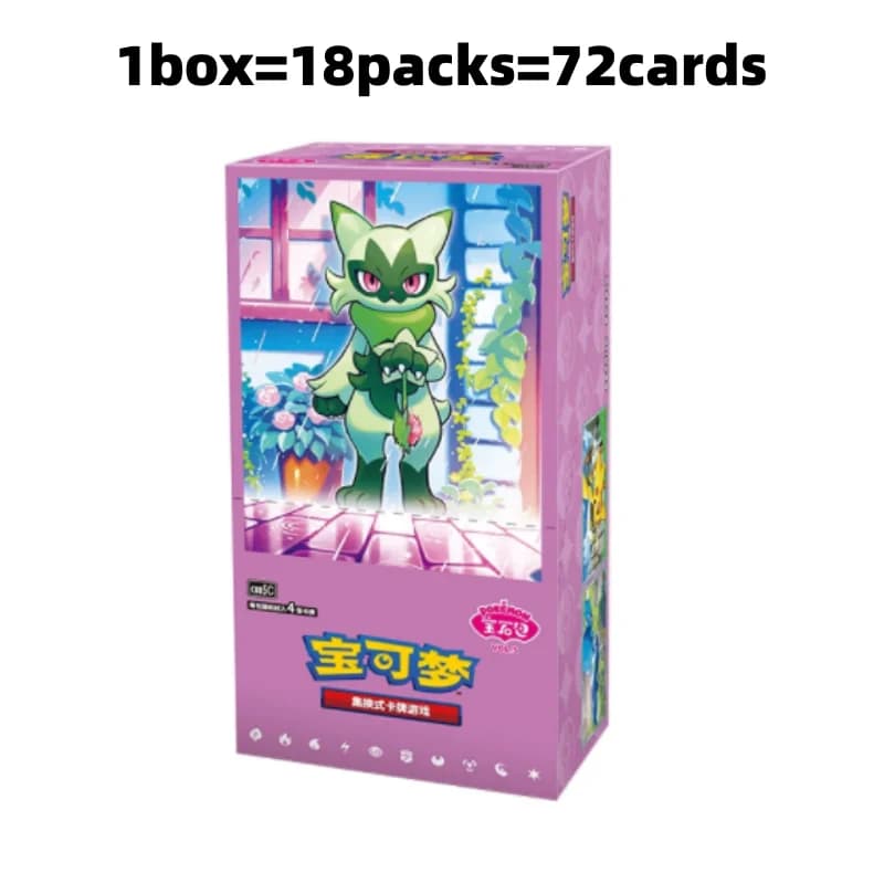 PTCG Gioco di Carte Collezionabili Scarlatto e Violetto Cinese Semplificato Pacchetto Gemme Vol. 5 Bustine di Carte Collezionabili Giocattoli a Sorpresa Regali