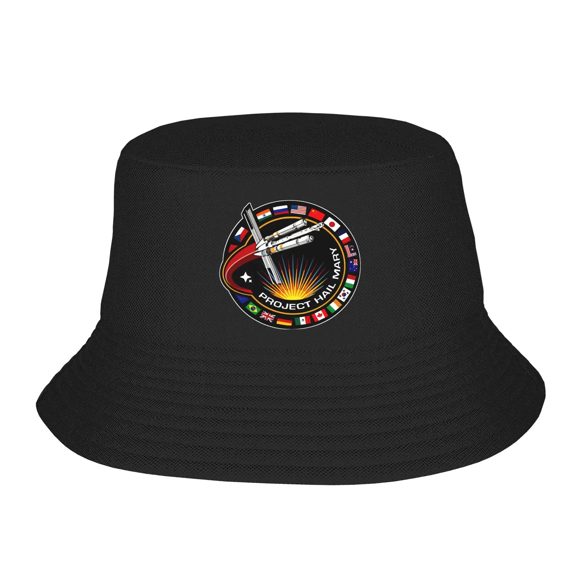 Ryland Grace Project Hail Mary Sci-Fi rocky Bucket Hat for Teen Summer Travel Sun Hats for Outdoor Caps