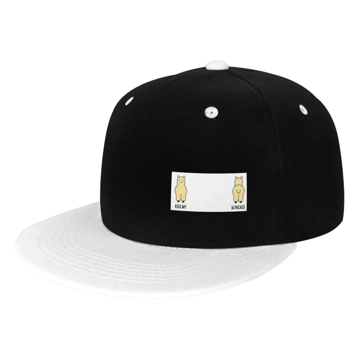 2-Sided Kiss My Alpacass Funny Alpaca Llama baseball caps Men Women's Fashion Hats Beret casual baseball cap Hip Hop Casquette