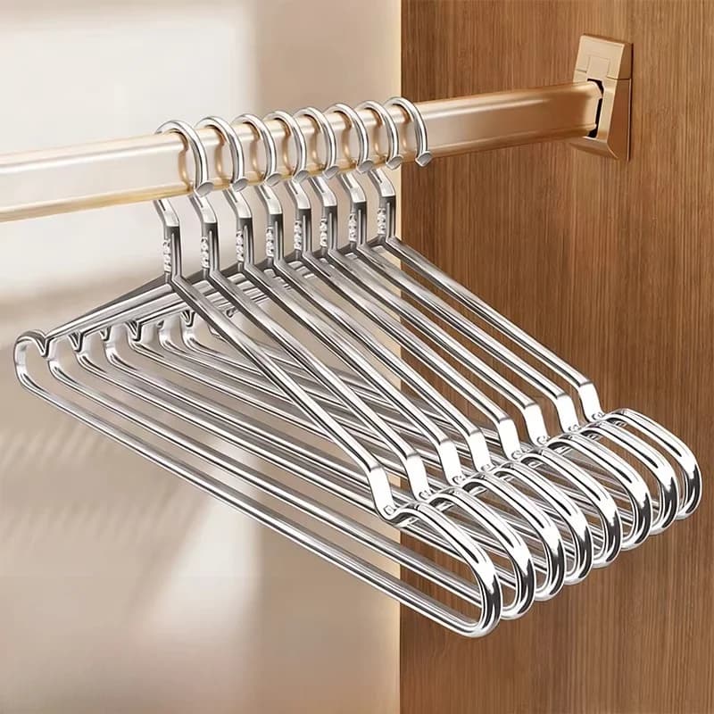 Stainless steel hanger 304 Reinforced, Stendibiancheria for Domestic Use, Wheelchairs for Balcony, Size Adult 32cm