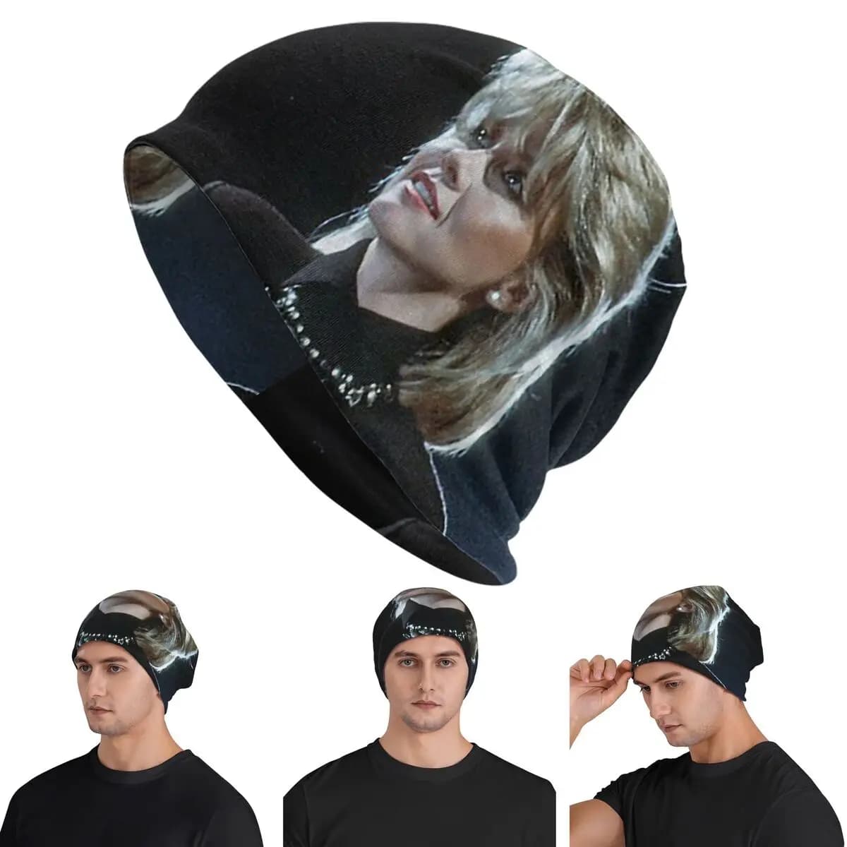 Olivia Newton-John Physical Men Women Adult Beanies Caps Knitted Bonnet Hat Warm Hip Hop Autumn Winter Outdoor Skullies Hats