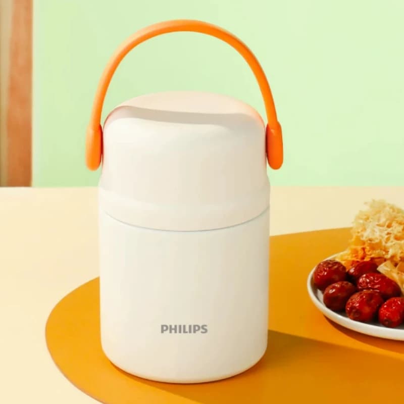 Philips Vacuum Insulated Portable Lightweight Thermal Container Wide Mouth Easy Clean Food Thermos For Adult Picnic Trip Office