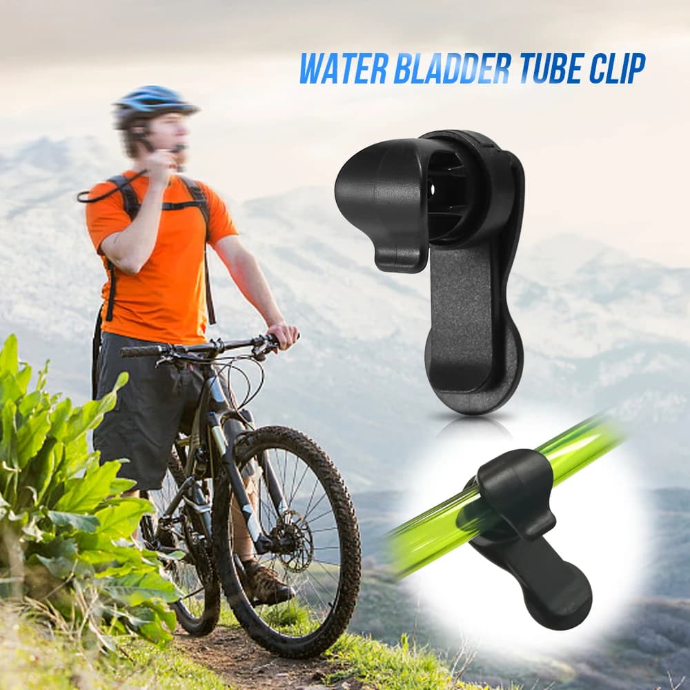 Magnetic Support for Hydrating Pipe, Removable Clip for Water Bag, Magnetic Clamp for Hydrating Pipe