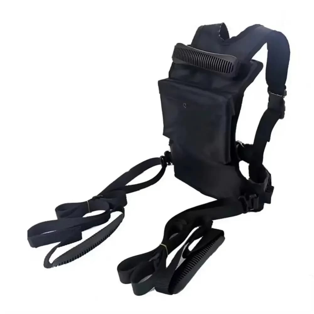 Kids' Adjustable Snowboard Safety Harness – Lightweight Design with Built-In Backpack & Traction Strap