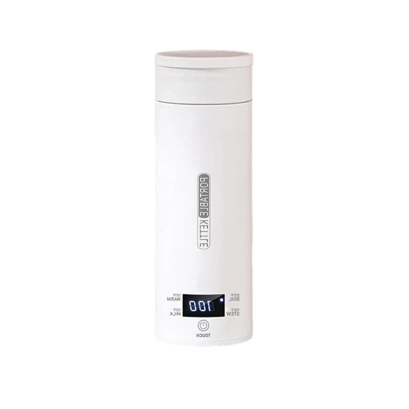 【A66I】4 Temperature Electric Heating Kettle Leakproof Portable Fast Water Boiling Bottle 220V Hot Water Cup Sealed EU Plug