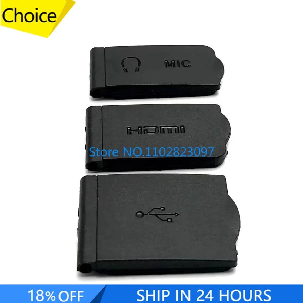 NUOVO per Nikon D810 USB coperchio in gomma porta HDMI compatibile MIC Cap interfaccia coperchio parte di riparazione della fotocamera