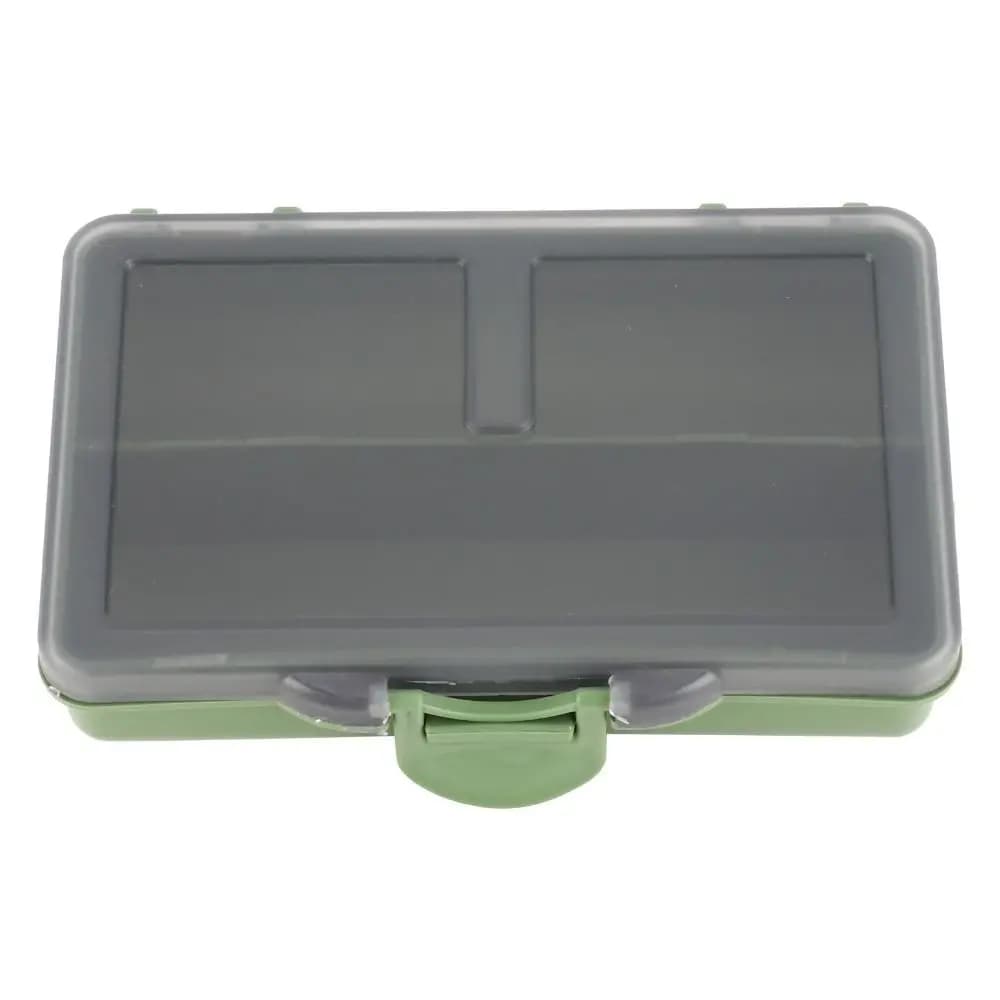 2PCS Multiple Grills Fishing bait boxes PP Waterproof bait case Rectangular shaped fishing gear box Organizers for equipment