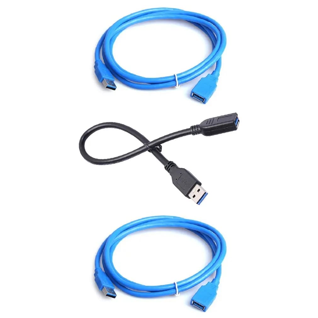 Cavo di Sincronizzazione Dati USB 3.0 da 5M, 1M, 0.3M, Cavo di Prolunga Maschio-Femmina per Laptop, PC, Mouse da Gaming