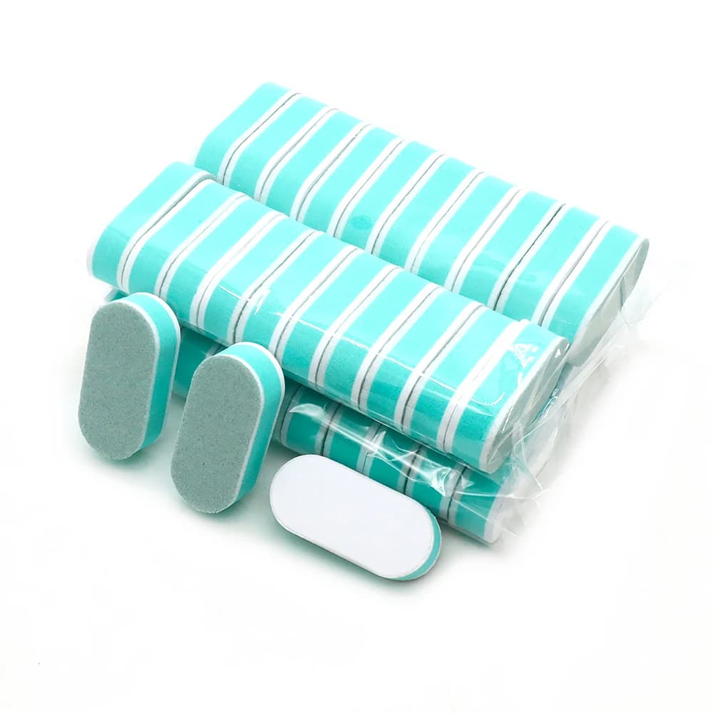 10/60/120pcs Mini Nail Buffer File Block 600/3000 Grana Levigatura Lucidatura Smalto Gel UV Brillante Spugna Lucidatura Unghie artistiche Lime