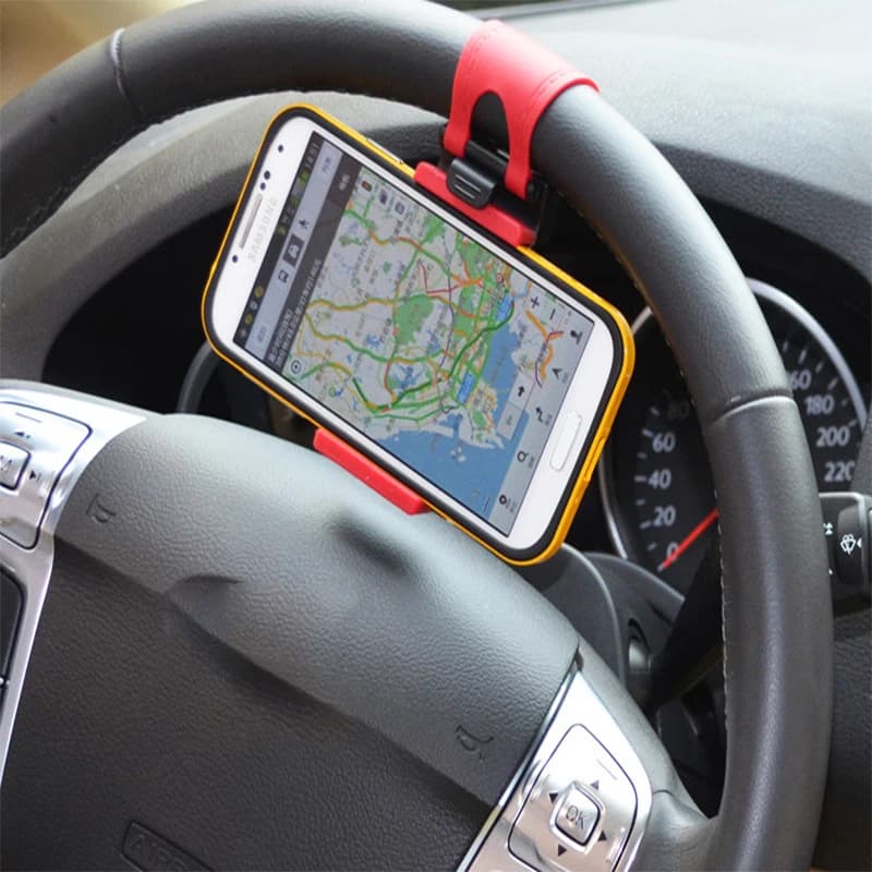 1PC Universal support for car phone support for phone navigation at retractable steering wheel 5.5' navigation Dashboard car interior products