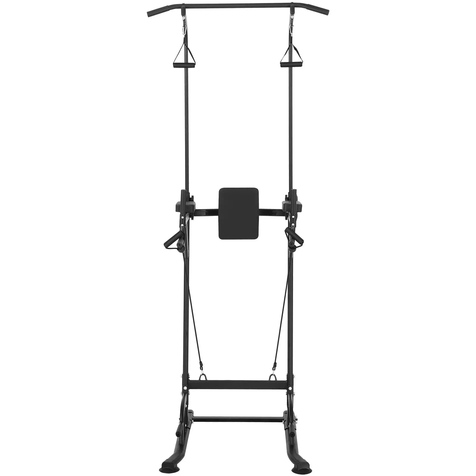 Traction Station, Power Tower, Barra per Dip, Station with Parallel Barre, Metal Structure