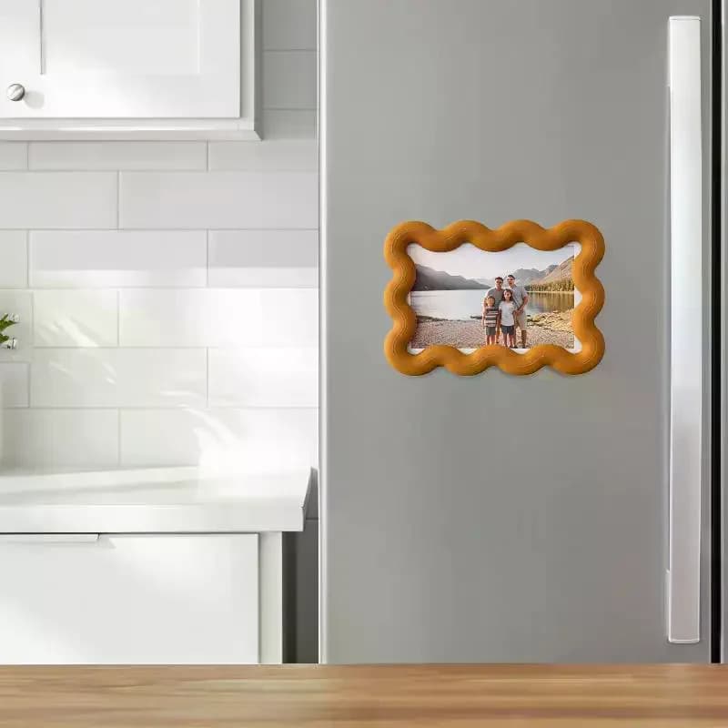 Magnetic Picture Frames For Refrigerator Fridge Color Photo Frame Magnets Album Valentine's Day Gift Anniversary