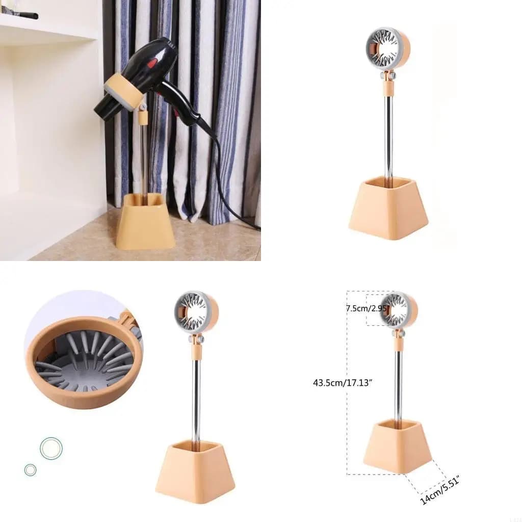 L43A Pet Hair Dryer Stand with with Tray Pet Grooming Hair Dryer Holder