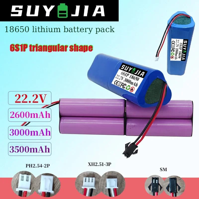 22.2 V 2600 mAh 3000 mAh 3500 mAh lithium-ion rechargeable battery for Phoenix A1 massage gun