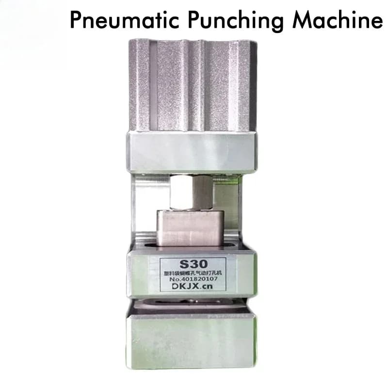 Portable Punching Machine for Plastic Pneumatic Bags with Small Round Hole Portable Punching Machine from 0.3-1,0 MPa