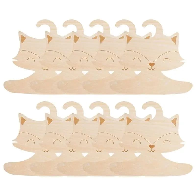 ABWZ-Appendiabiti per neonati-Appendiabiti creativi in legno per neonati, adorabili appendiabiti per bambini a forma di cartone animato, appendiabiti per neonati