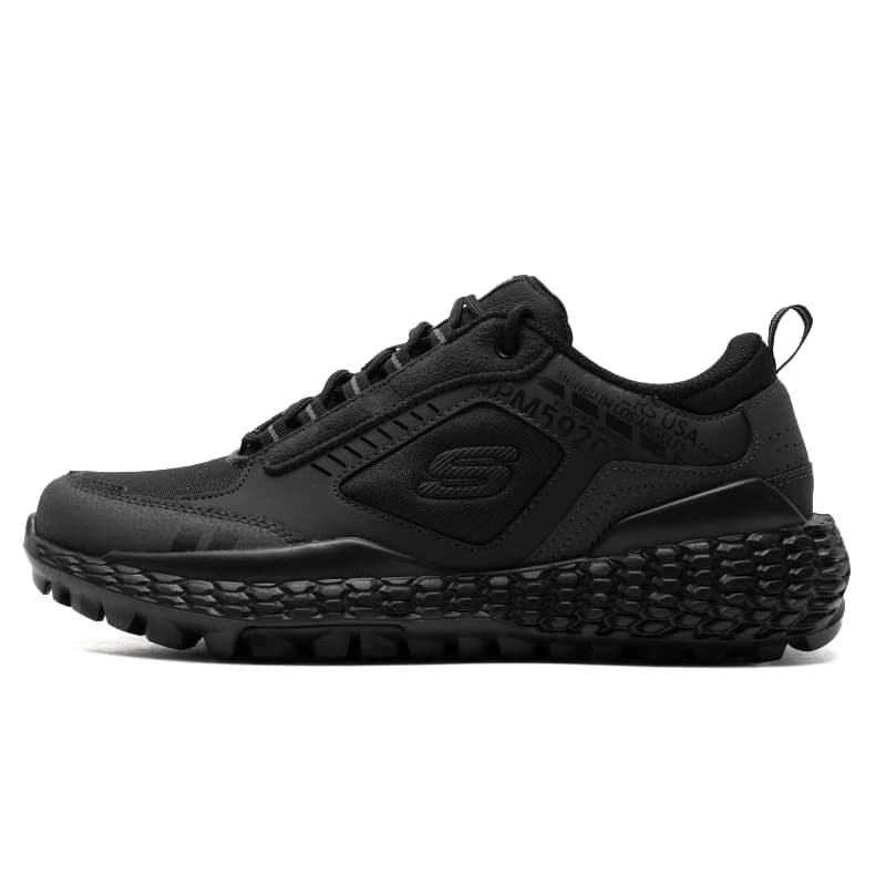Skechers Sneakers stringate Scarpe casual Ammortizzazione Scarpe comode e traspiranti da uomo Scarpe da viaggio quotidiane 51715-Bbk