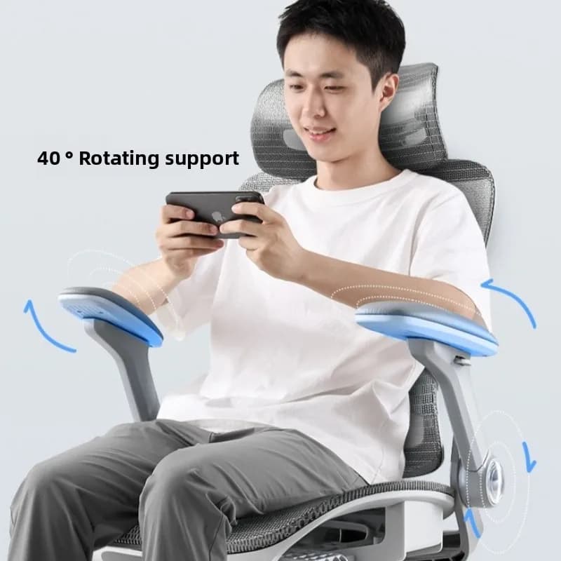 Sedia da ufficio durevole, sedia ergonomica, sedia reclinabile per computer, sedia da gioco, sedia girevole