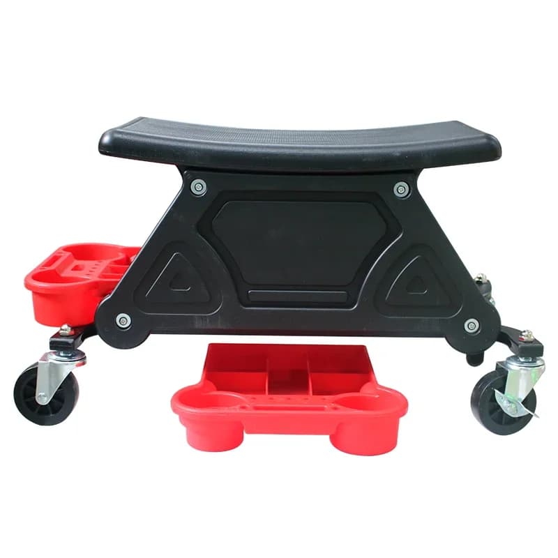 NUOVO meccanico per sedia multifunzione per auto per progetti di lucidatura della cera Sgabello per auto Creeper Sedia mobile Creeper Seat Forniture per lavaggio auto