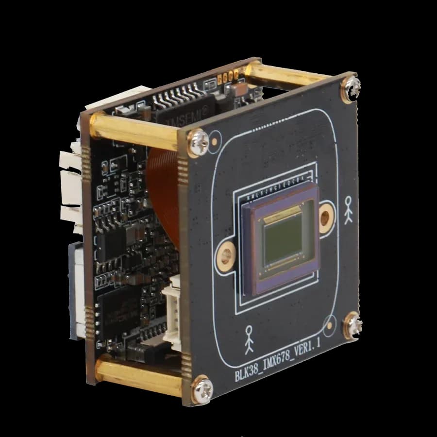 8MP Super Starlight IP Camera Module Sony IMX678 Night Vision Webcam with RS485 ON-VIF USB NVR Indoor Outdoor Surveillance