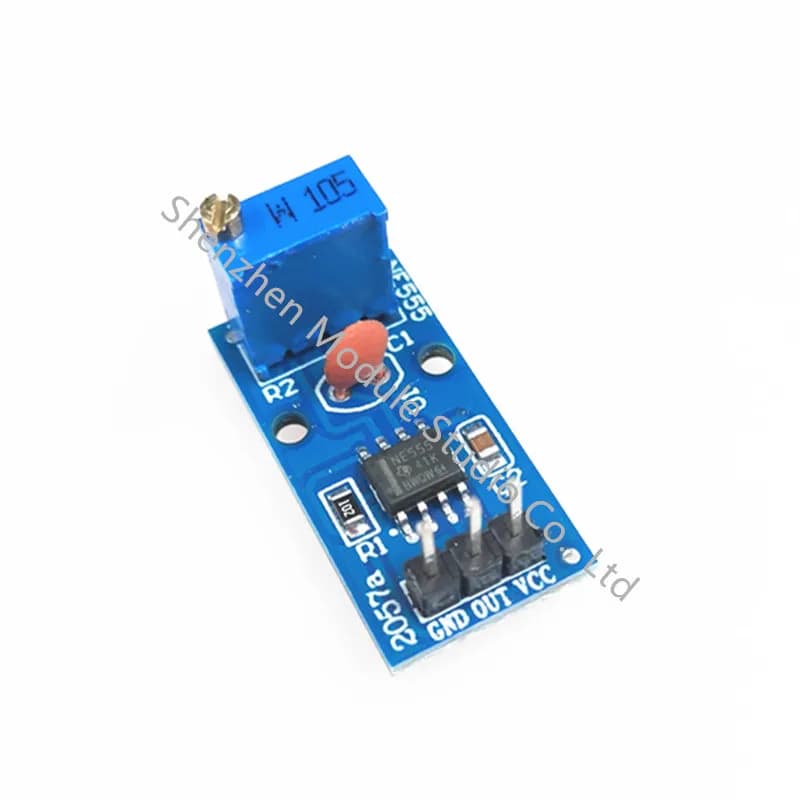 1 pz - 100 pz NE555 modulo generatore di impulsi a frequenza regolabile per Arduino Smart Car