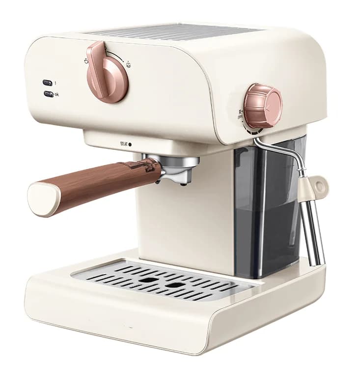 Italian multifunctional electric coffee maker 20 Bar Double service Cappuccino Espresso Small automatic machine for hotel