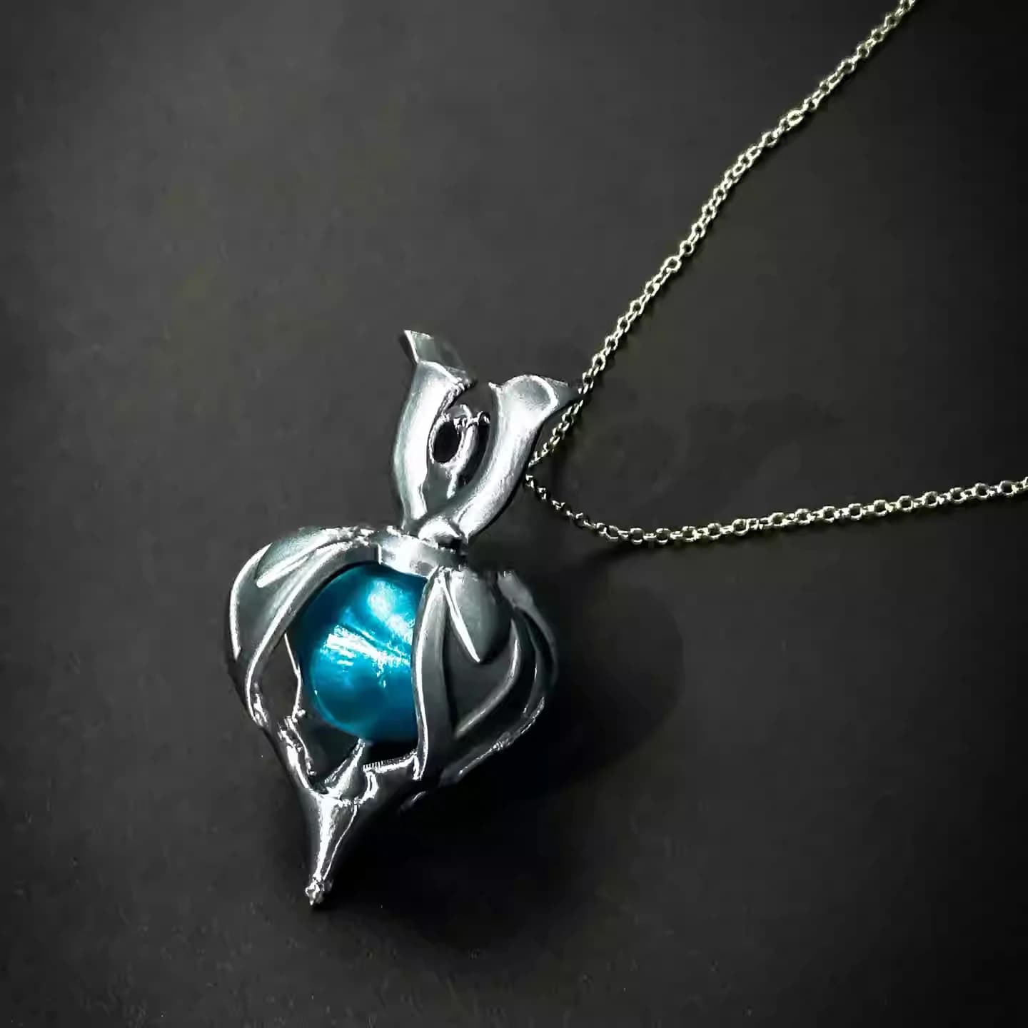 Collana Pendente Pendolo Cosplay Genshin Impact Wanderer, Collane Cartoon, Ciondoli Amuleto, Regalo di Halloween