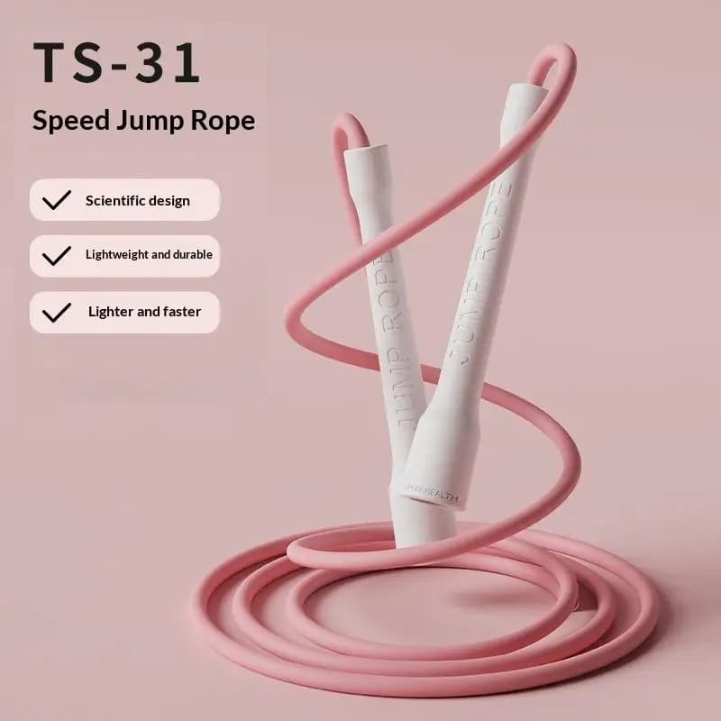 6MM Speed Jump Rope Solid PVC Rope With Adjustable Length Clasp For Gym And Cardio At Home Effortless Skipping