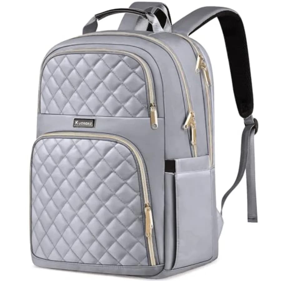 Zaino da donna grande, zaino scolastico per ragazze, borsa per libri con porta USB, zaino da lavoro, da viaggio, per laptop, borsa a tracolla, zaino casual da giorno