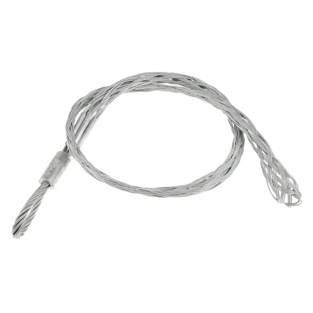 Guaina in Rete d'Acciaio Galvanizzato per Tiraggio Cavi, Resistente Tiracavi per Progetti Elettrici Commerciali