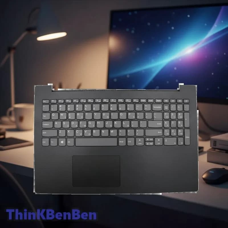Cover Superiore per Tastiera Greca GR, Guscio Poggiapolsi per Lenovo Ideapad V145 15AST 330C 15IKB 130 15 Laptop 5CB0T25492