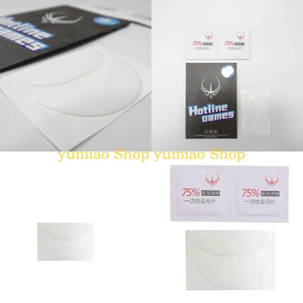 587B Game Mouse Skates ICE Version Mouse Feet Pad For AM ZA11 ZA12 FK1 FK2 Glides